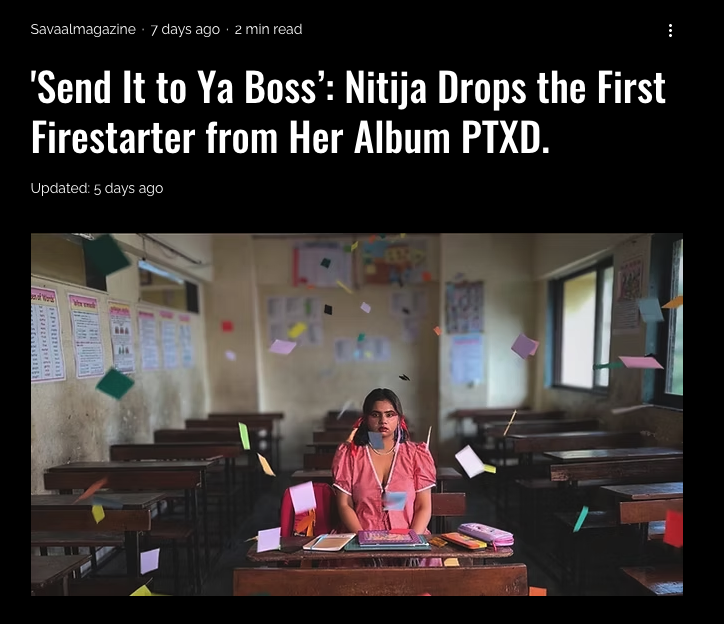 send it to ya boss nitija savaal magazine